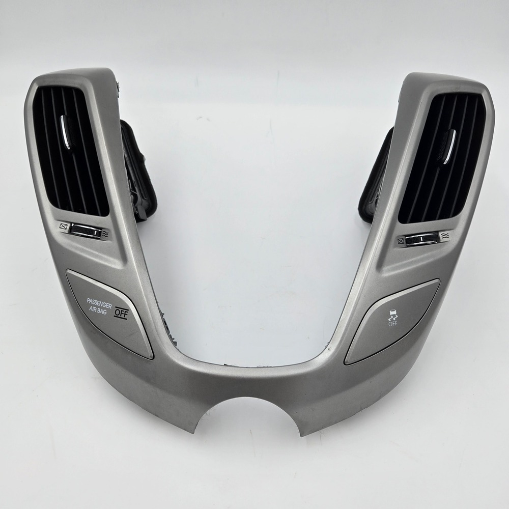 2012-2017 Hyundai Veloster Center Dash AC Vent Bezel Trim w/ Controls OEM